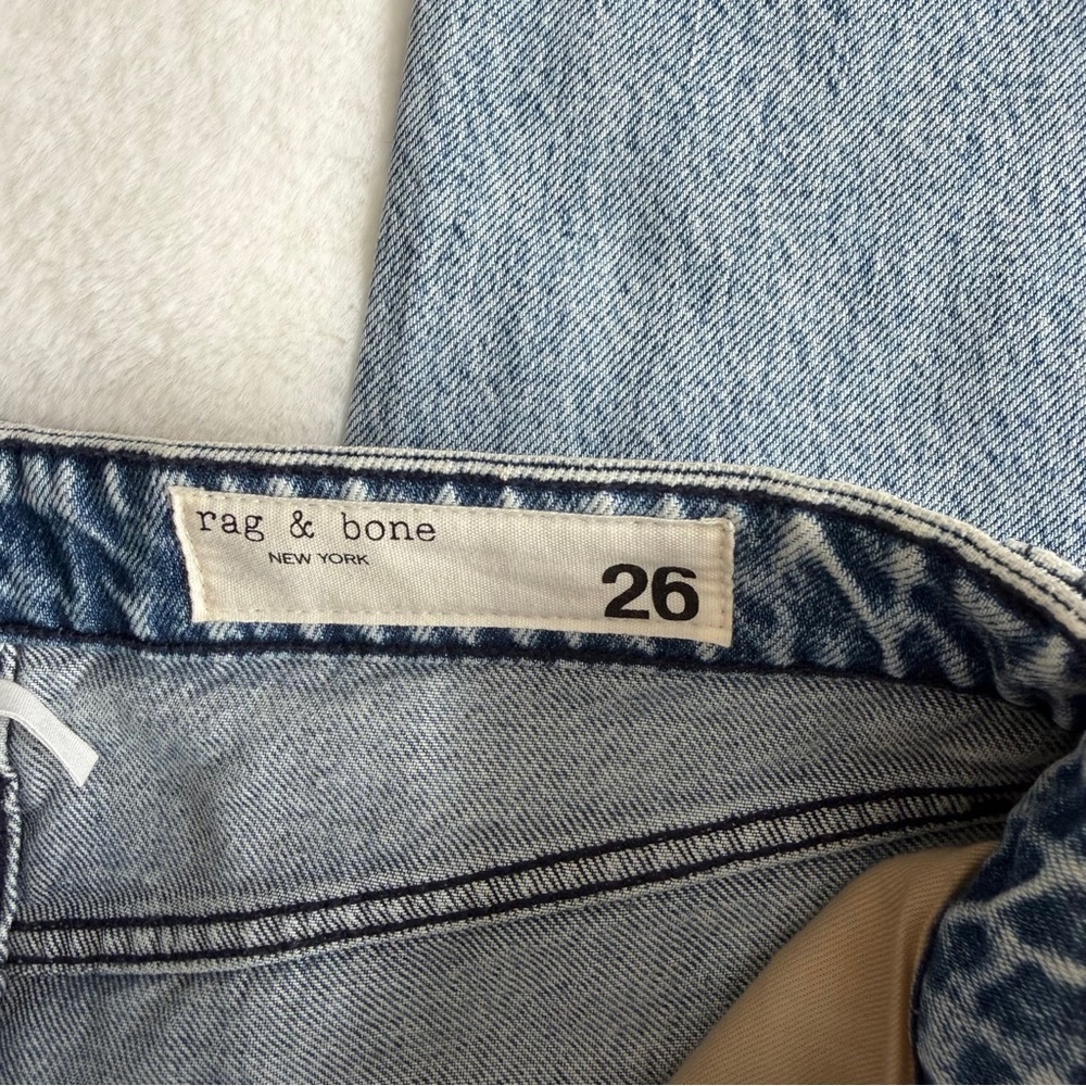 Rag and Bone Alex High-Rise Ankle Straight-Leg Jeans Size 26 - Picture 11 of 13